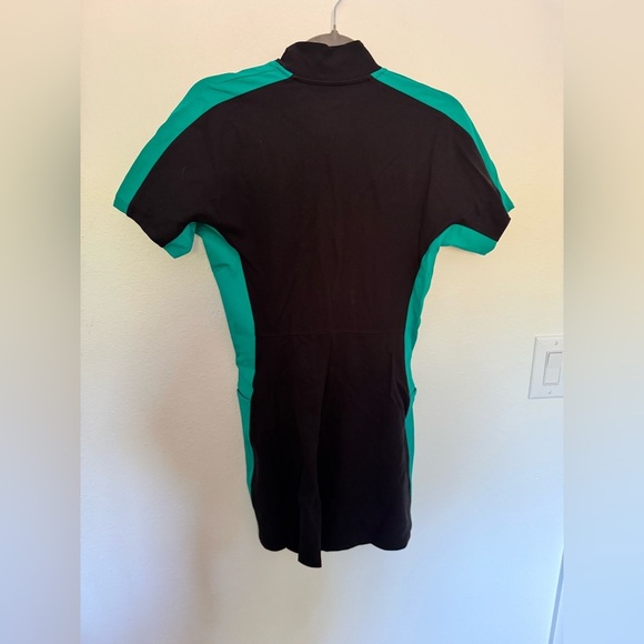 NEW Bad Birdie Caddy Romper Golf Athletic Colorblock Black Teal Size XS NWT - Picture 3 of 6